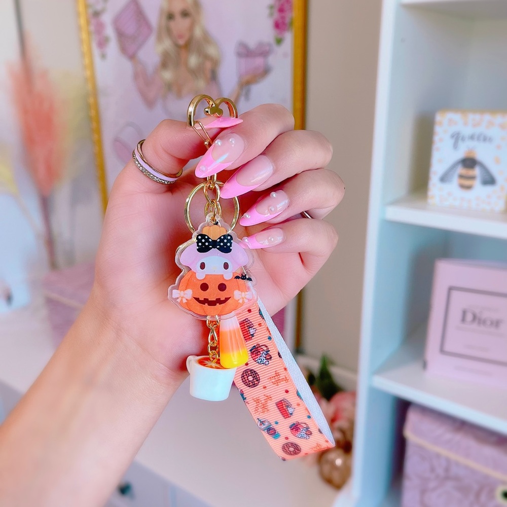 My Melody Halloween Keychain